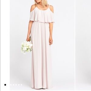 Show Me Your Mumu Caitlin ruffle maxi dress
